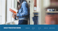 Desktop Screenshot of daily-pakistan-news.com